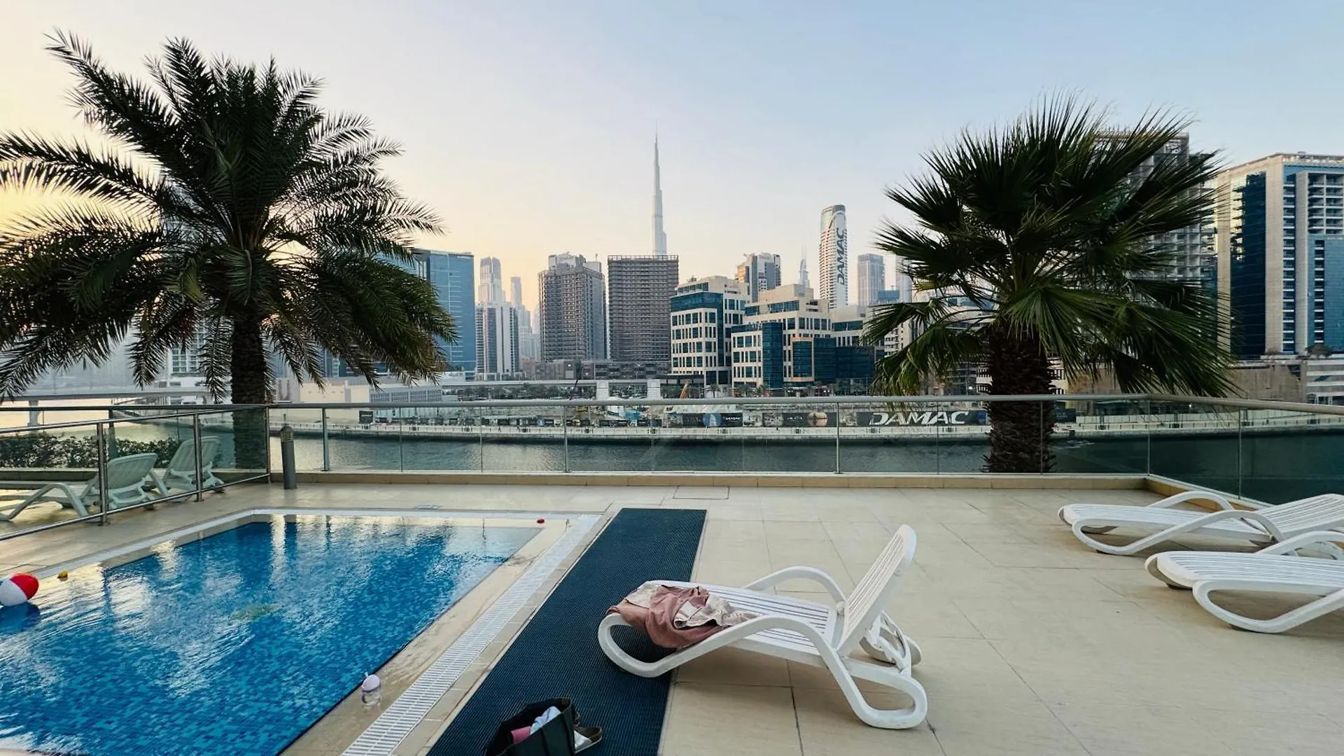 Stylish Fairview Stay In Business Bay Canal View Marasi Drive Dubai Apartment